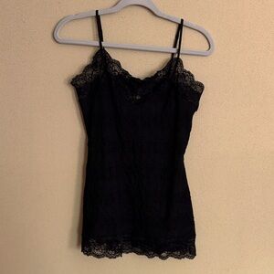 Studio Y Black Lace Camisole